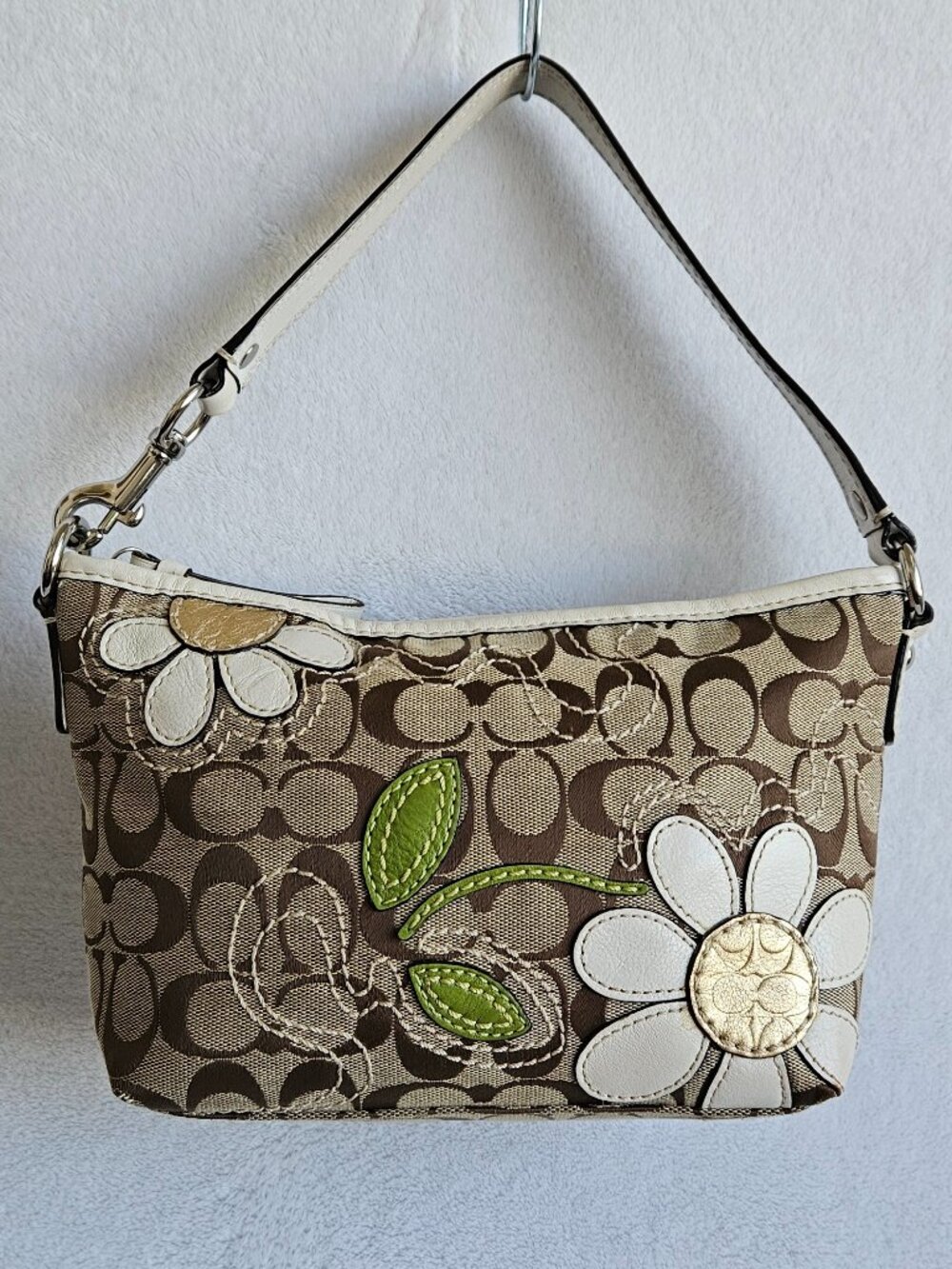 Rare Coach Signature Daisy Bleecker Y2K Shoulder Bag M0973-F14723 Vintage HTF